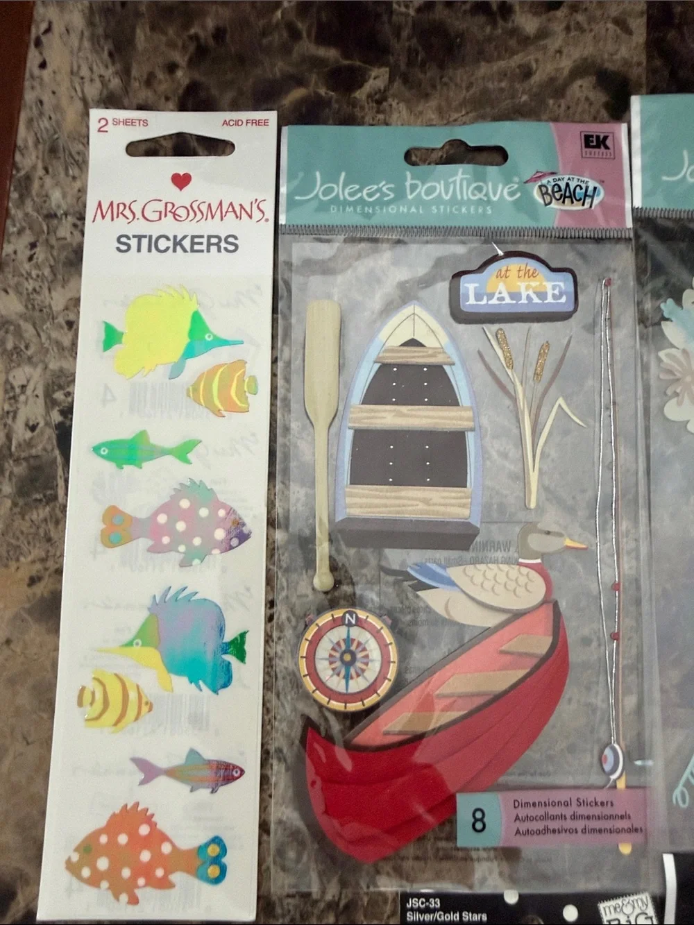 NWT Misc Scrapbooking Stickers